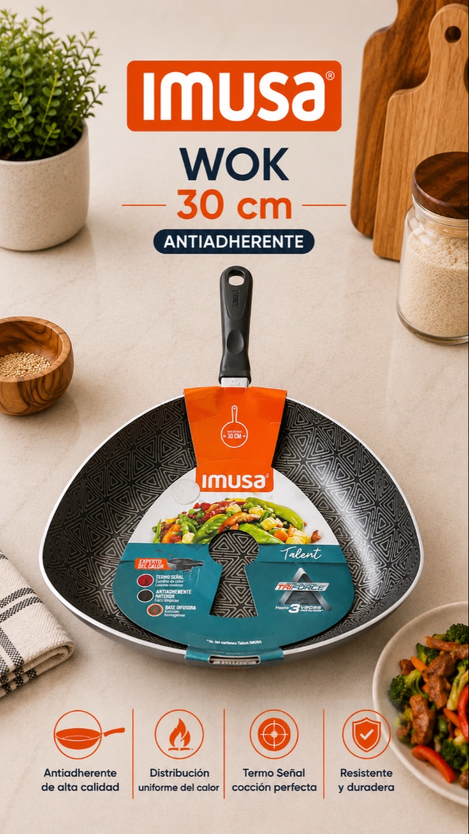WOK 30CM IMUSA