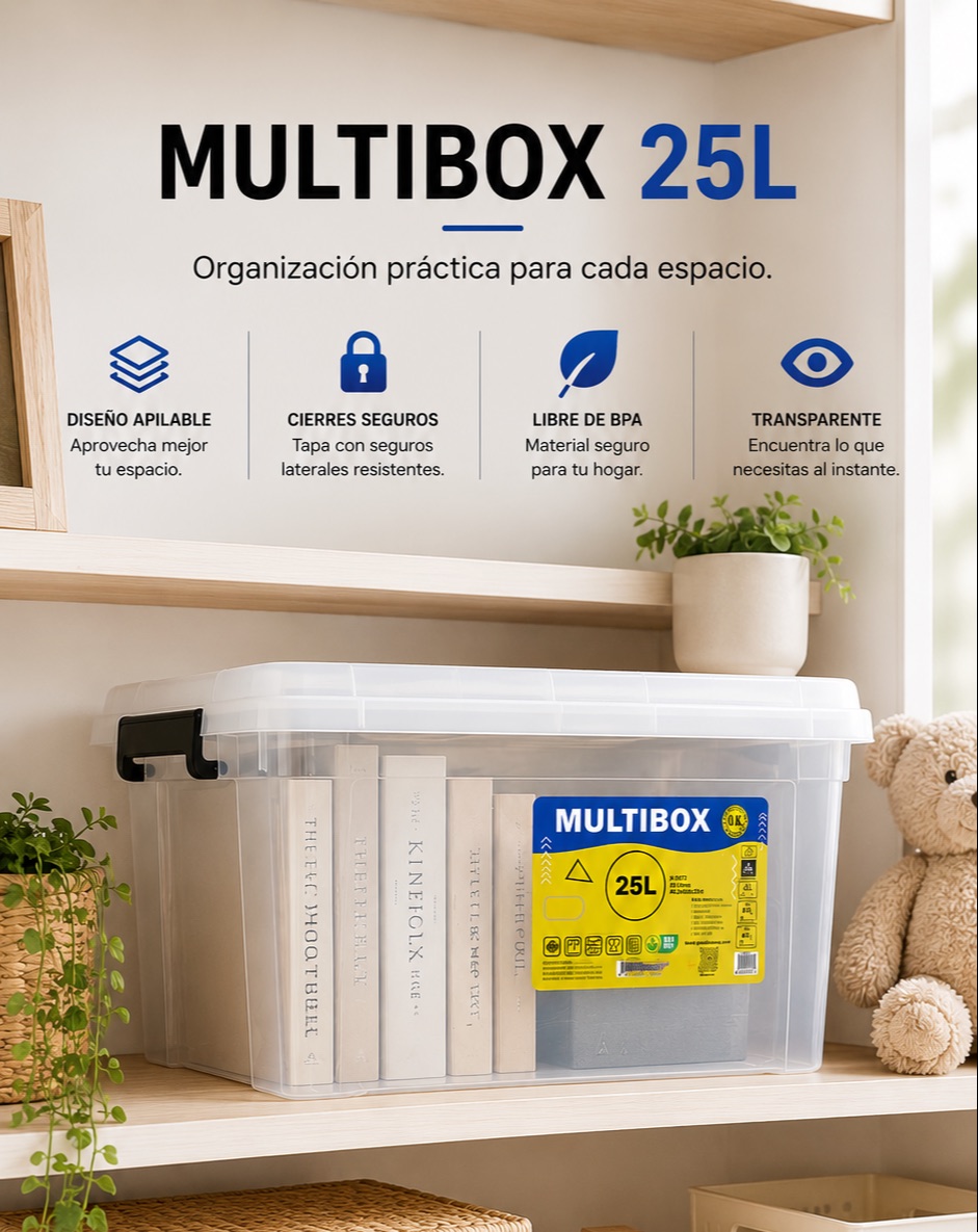 CAJON MULTIBOX TRANSP. 25LT