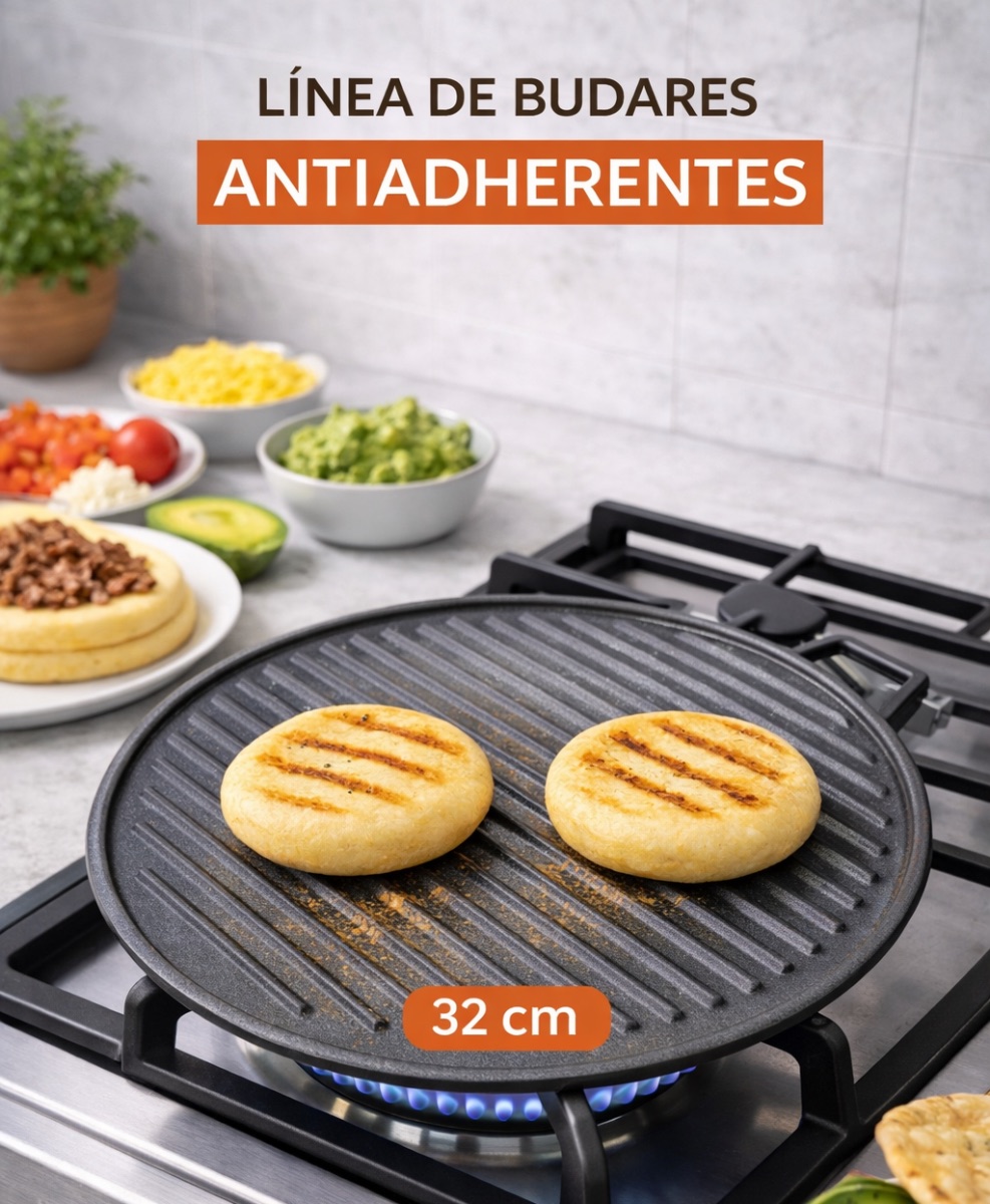 BUDARE 32CM GRILL FRENT.