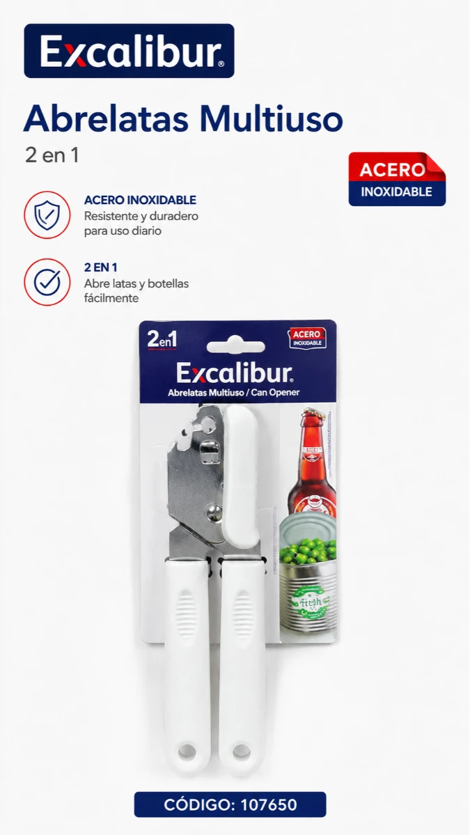 ABRELATAS MULTIUSO EXCALIBUR RF/A151-H13